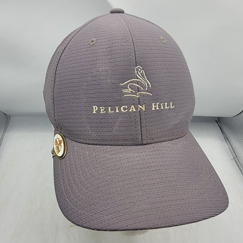 Pelican Hill Poppy Ridge Golf Course Gray Hat Cap Large XL Casual Outdoors